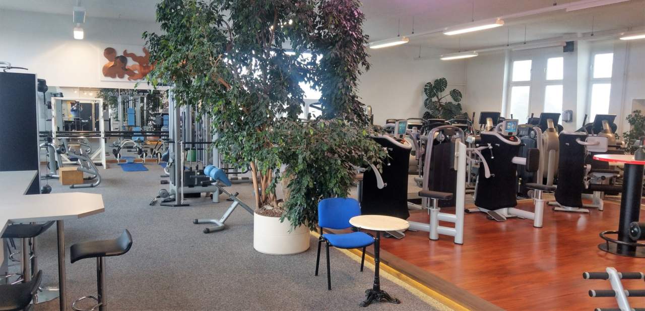 SUN-Fitness vorderer Trainingsbereich